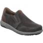 Preview: Farbe: asphalt/grau Obermaterial: Nubuk Innenmaterial: Leder Besonderheiten: Wechselfußbett Laufsohle: EVA Verschluss: Schlupf Gummizug