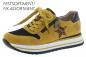 Preview: Damensneaker, Farbe: gelb Obermaterial: Textil Innen: Leder und Textil Innenlaufsohle: Leder lose Einlagen Plateau: 3.5cm Verschluss: Schnürung Features: Rieker-Antistress-Laufsohle Besonderheit: Streifen an Sohle, Zierreißverschluss