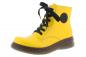 Preview: modischer Damenstiefel, Farbe:beige(yellow/schwarz) Sohle: Synthetik Form: Keilabsatz Absatz: 3-5 cm Verschluß: Weicher Gehcomfort Absatzhöhe: 2 CM Absatz: Keilabsatz Innenmaterial: HighTecMaterial Innenmaterial: Warmfutter Innensohle: Filz Material: Lack