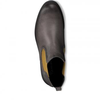 Schafthöhe: 11.5 cm Absatztyp: Blockabsatz Absatzhöhe: 25 mm Decksohle: Textil Obermaterial: Leder Schuhspitze: rund Innenmaterial: Textil Verschluss: offen