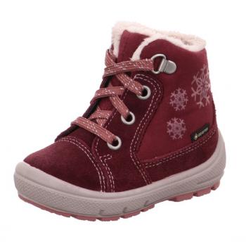 OBERMATERIAL: RAUHLEDER FARBEN: ROT/ROSA FUTTER: Warmfutter GORE-TEX® WEITE: M