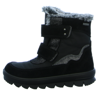 FARBEN: SCHWARZ OBERMATERIAL. RAUHLEDER FUTTER: Warmfutter GORE-TEX WEITE: M