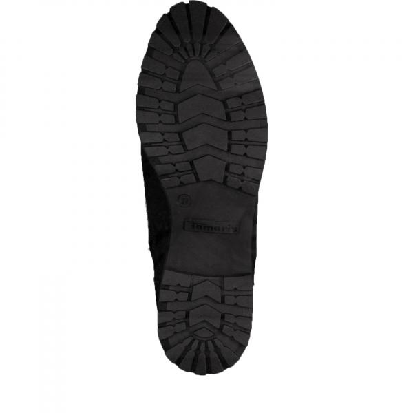 Schafthöhe: 15 cm Absatztyp: Blockabsatz Absatzhöhe: 40 mm Decksohle: Wolle Obermaterial: Leder Schuhspitze: rund Innenmaterial: Wolle Verschluss: Reißverschluss, Schnürung Warm gefüttert: Ja, Farbe schwarz