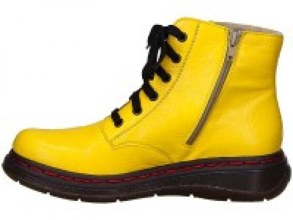 modischer Damenstiefel, Farbe:beige(yellow/schwarz) Sohle: Synthetik Form: Keilabsatz Absatz: 3-5 cm Verschluß: Weicher Gehcomfort Absatzhöhe: 2 CM Absatz: Keilabsatz Innenmaterial: HighTecMaterial Innenmaterial: Warmfutter Innensohle: Filz Material: Lack