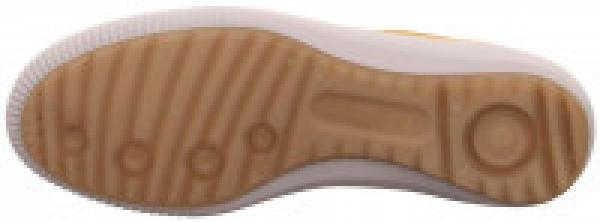 Sportlich, bequemer Damenschnürhalbschuh Gruppe: TANARO  Verschluss: Schnürung Schuhkategorie: Halbschuhe, Sneaker Funktionen: Wechselbare Einlegesohle Absatzhöhe: 30 mm Geschlecht: Damen Obermaterial: Veloursleder Farbe: gelb Innenfutter: Textilfutter We