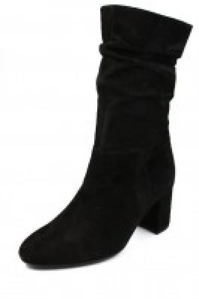 Farbe: schwarz hochwertiges Veloursleder flexible Laufsohle weicher Gehcomfort