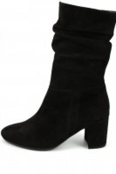 Farbe: schwarz hochwertiges Veloursleder flexible Laufsohle weicher Gehcomfort